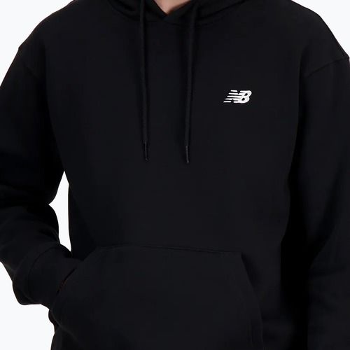 Pánská mikina New Balance Small Logo French Terry Hoodie black