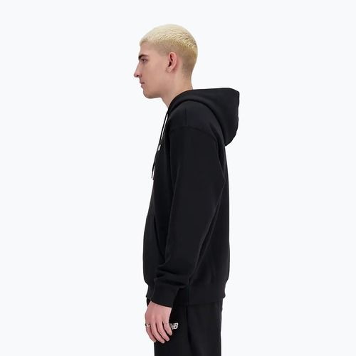 Pánská mikina New Balance Small Logo French Terry Hoodie black