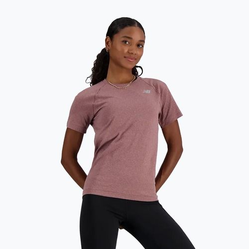 Dámské tričko New Balance Seamless licorice heather