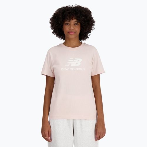 Dámské tričko New Balance Jersey Stacked Logo T-Shirt quartzpi