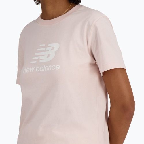 Dámské tričko New Balance Jersey Stacked Logo T-Shirt quartzpi