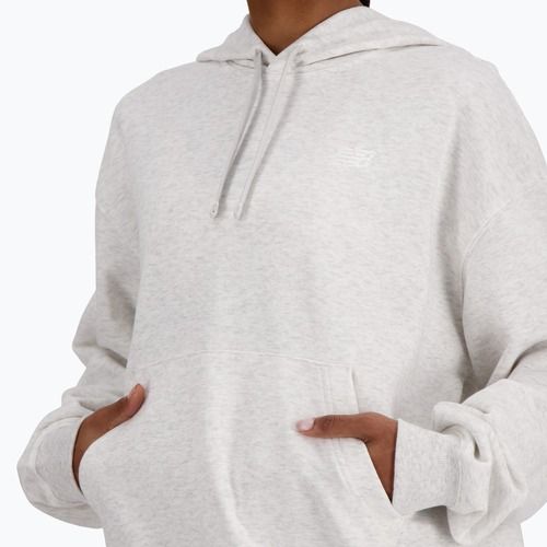Dámská mikina New Balance French Terry Small Logo Hoodie ash heather
