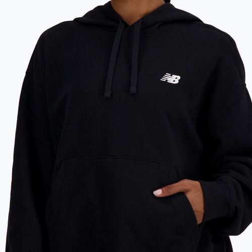 Dámská mikina New Balance French Terry Small Logo Hoodie black