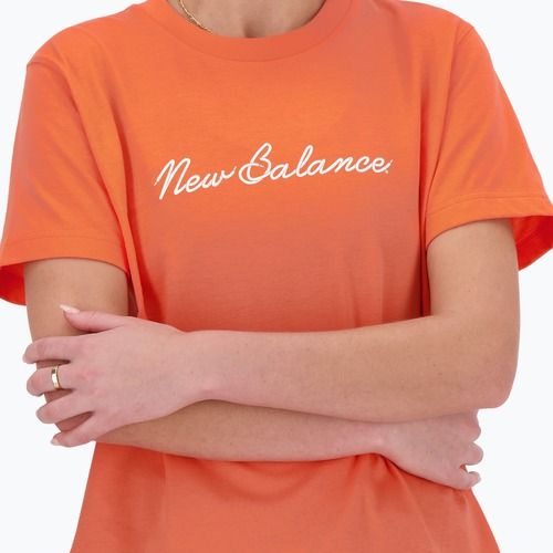 Dámské tričko New Balance Script Tee gulfred