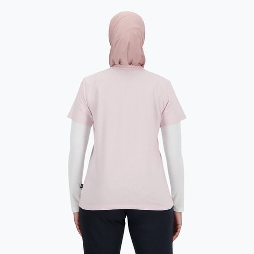 Dámské tričko New Balance Script Tee stonepin