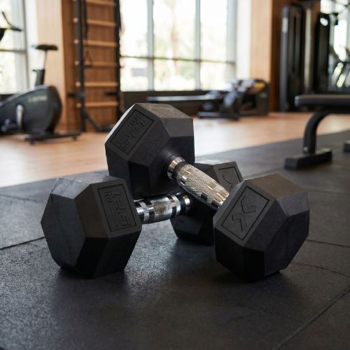 Činka pogumovaná  XTREXO Hex 12.5 kg