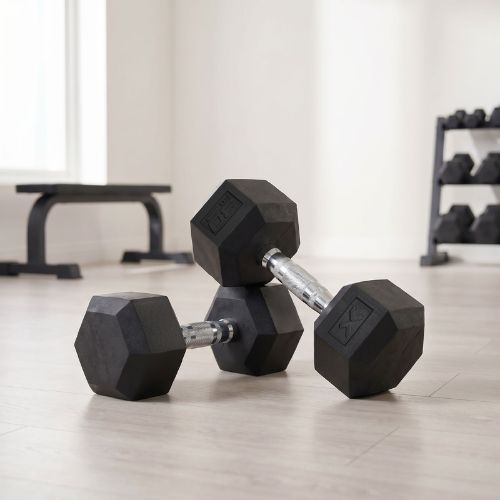 Činka pogumovaná  XTREXO Hex 30 kg