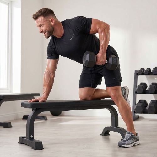 Činka pogumovaná  XTREXO Hex 30 kg