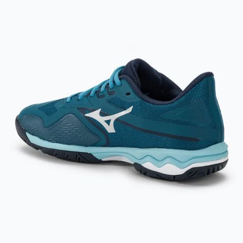 Pánské tenisové boty Mizuno Wave Exceed Light 2 AC moroccan blue / white / bluejay