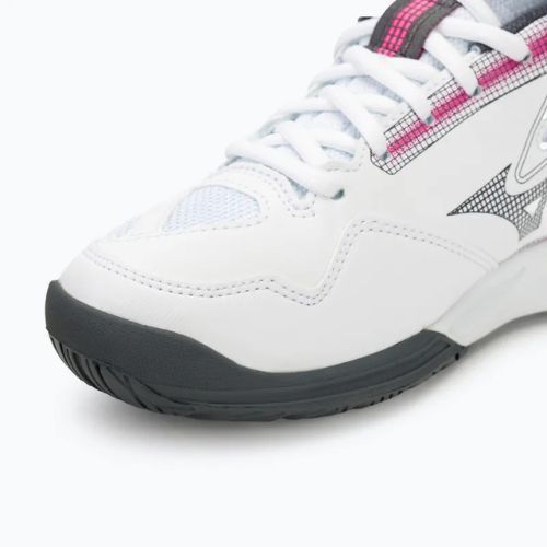Dámské tenisové boty Mizuno Break Shot 4 AC white / pink tetra / turbulence
