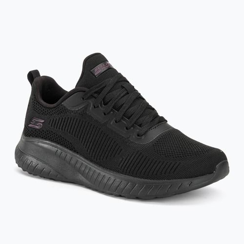 Dámské boty SKECHERS Bobs Squad Chaos Face Off black