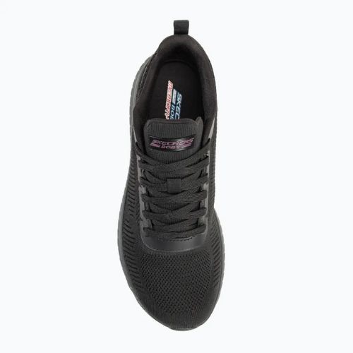 Dámské boty SKECHERS Bobs Squad Chaos Face Off black