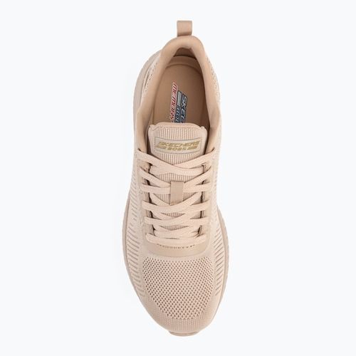 Dámské boty SKECHERS Bobs Squad Chaos Face Off beige