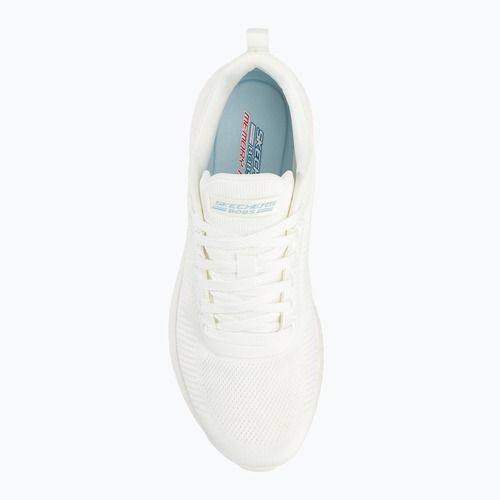 Dámské boty SKECHERS Bobs Squad Chaos Face Off white/white