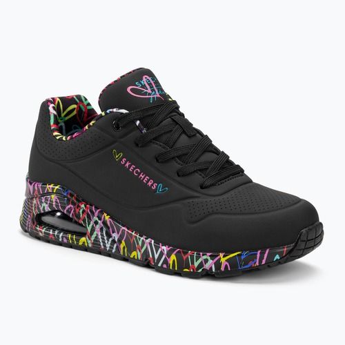 Dámské boty SKECHERS Uno Loving Love black
