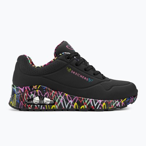 Dámské boty SKECHERS Uno Loving Love black
