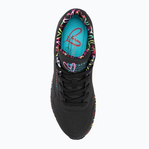 Dámské boty SKECHERS Uno Loving Love black