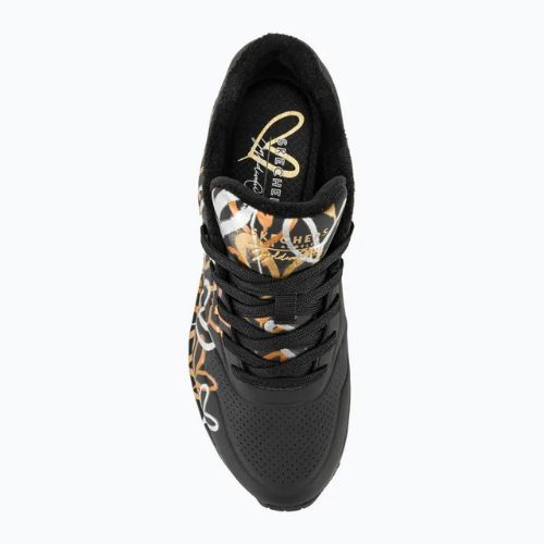 Dámské boty SKECHERS Uno Metallic Love black/metallic