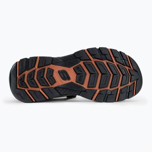 Pánské sandály SKECHERS Tresmen Ryer olive/black/orange