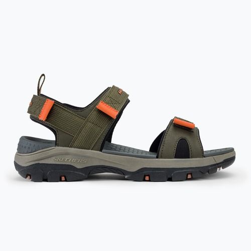 Pánské sandály SKECHERS Tresmen Ryer olive/black/orange
