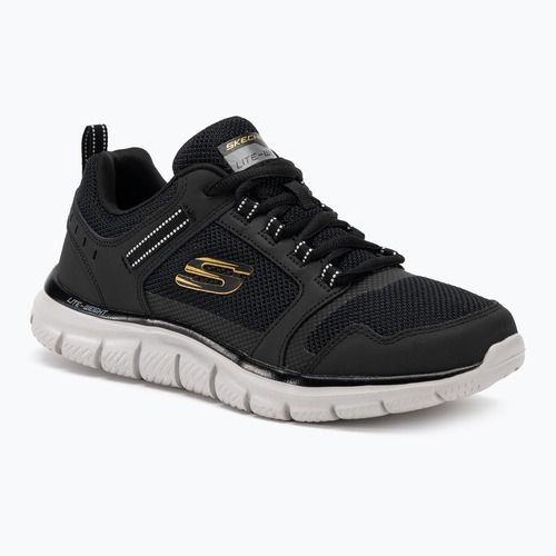 Pánské boty  SKECHERS Track Knockhill black/gold