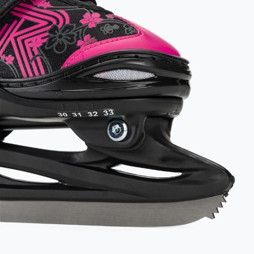 Dívčí brusle Roces Jokey Ice 3.0 Girl black/pink