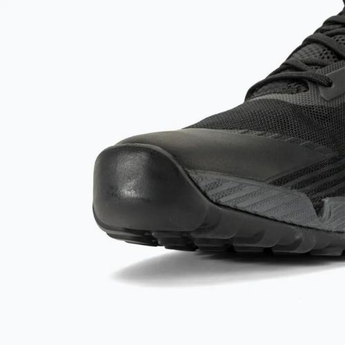 Dámská cyklistická obuv adidas FIVE TEN Trailcross LT core black/grey two/solar red na platformě