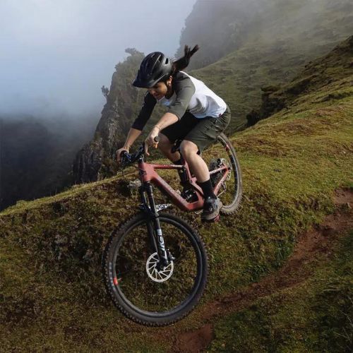 Dámská MTB cyklistická obuv adidas FIVE TEN Trailcross Clip In core black/grey three/red