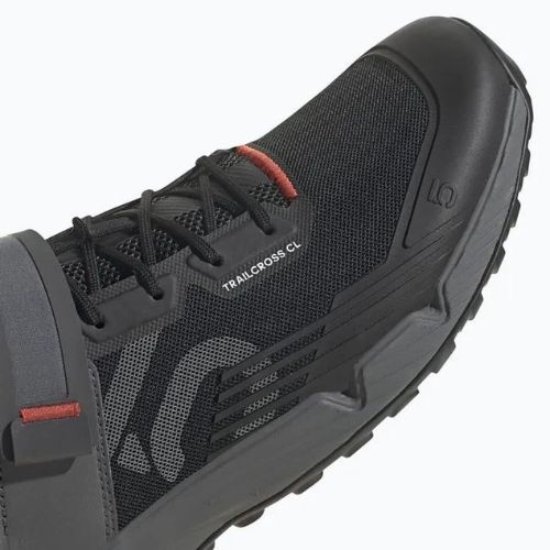 Pánská MTB cyklistická obuv adidas FIVE TEN Trailcross Clip In core black/grey three/red