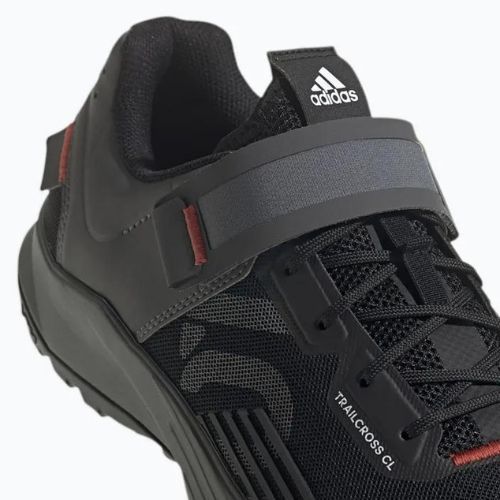 Pánská MTB cyklistická obuv adidas FIVE TEN Trailcross Clip In core black/grey three/red