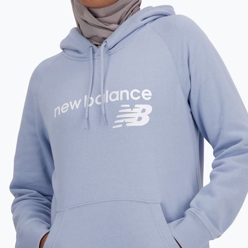 Dámská mikina New Balance Core Fleece Hoodie light purple