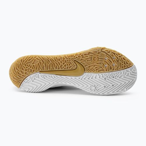 Volejbalové boty  Nike Zoom Hyperace 3 white/mtlc gold-photon dust