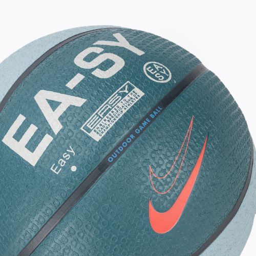 Basketbalový míč Nike Playground 8P 2.0 K Durant Deflated blue velikost 7