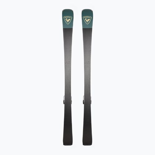 Dámské sjezdové lyže Rossignol Nova 10 + vázání XP11 black/metallic green