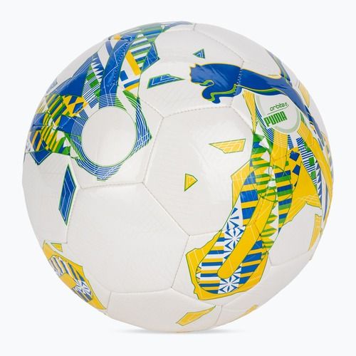 PUMA Orbita 6 FanwearCapsule MS fotbal puma white/pele yellow/puma green vel. 5