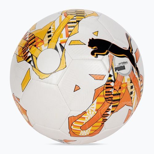 PUMA Orbit 6 FanwearCapsule MS fotbal puma white/rickle orange/puma black vel. 5