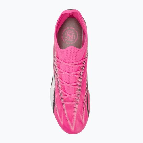 Kopačky PUMA Ultra Ultimate MxSG jedovatě růžová/puma bílá/puma černá