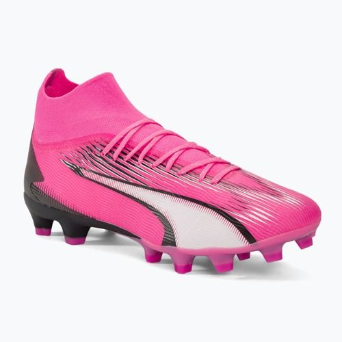 Kopačky PUMA Ultra Pro FG/AG jedovatě růžová/puma bílá/puma černá