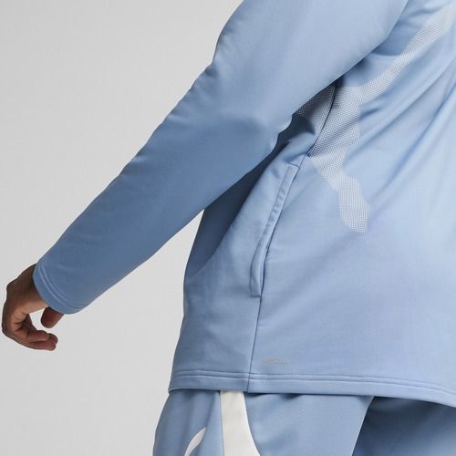 Pánská  mikina PUMA Train All Day Big Cat Hoodie zen blue