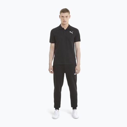 Pánské polo tričko  PUMA Ess Pique Polo puma black/cat