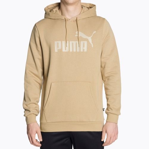 Pánská mikina PUMA Essentials Big Logo Hoodie FL prairie tan