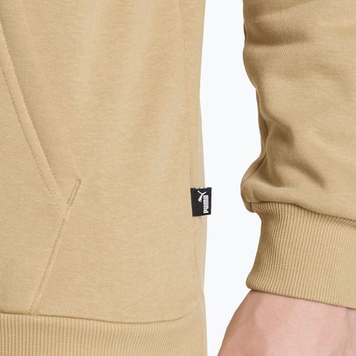 Pánská mikina PUMA Essentials Big Logo Hoodie FL prairie tan