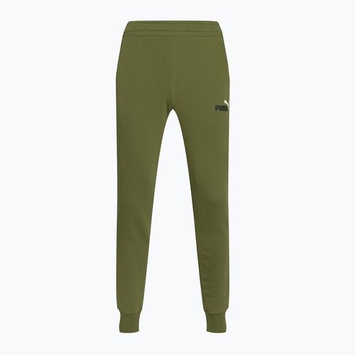 Pánské kalhoty PUMA Essentials+ 2 Col Logo TR olive green