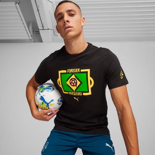 Pánské fotbalové tričko PUMA Neymar Jr Tee puma black