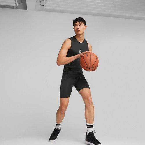 Pánské basketbalové tílko PUMA Hoops Team Slvs Baselayer puma black