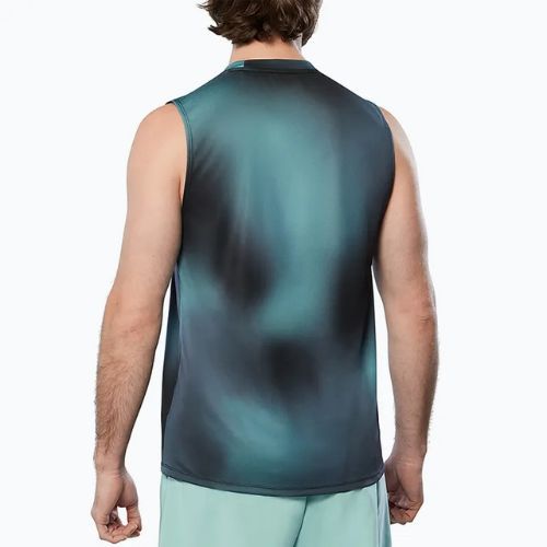 Pánské běžecké tílko tank top  Mizuno Core Graphic aquifer