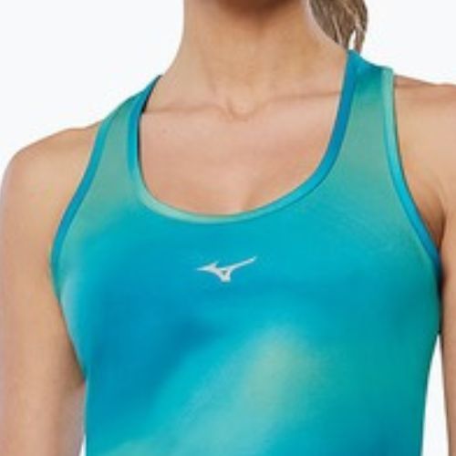 Dámské běžecké tílko tank top  Mizuno Impulse Core Graphic Tank eggshell blue