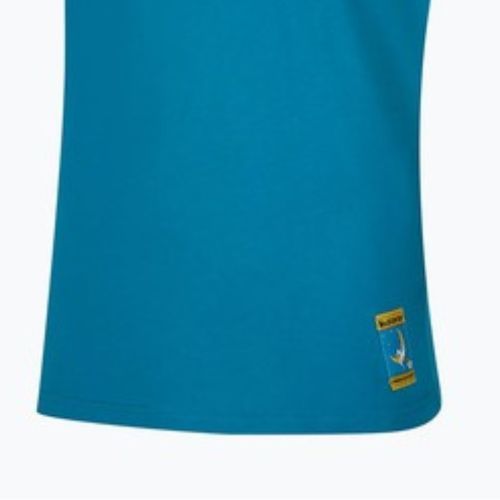 Pánské tričko  La Sportiva Climbing on the Moon turchese/giallo