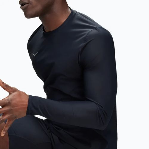 Pánské běžecké tričko Longsleeve HOKA Airolite Run black