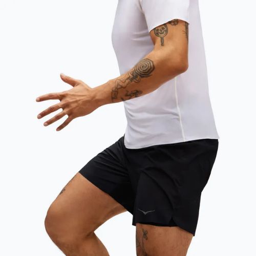 Pánské běžecké šortky HOKA Glide 7'' 2v1 black